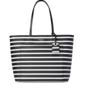 Kate Spade HYDE LANE STRIPE RILEY TOTE
